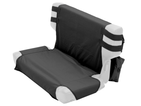 Sitzbezug-Set hinten inkl. Taschen schwarz