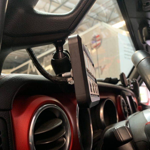 Montagefuß für Touchscreen RAM Mount sPod A-Säule