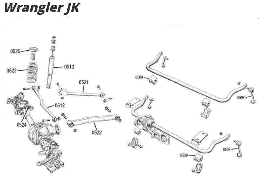 Jeepshop24 - King 2.0 OEM Performance Series Set für vorne 3-5  HöherlegungWrangler JK 07 - 18, Wrangler JK Unlimited 07 - 18