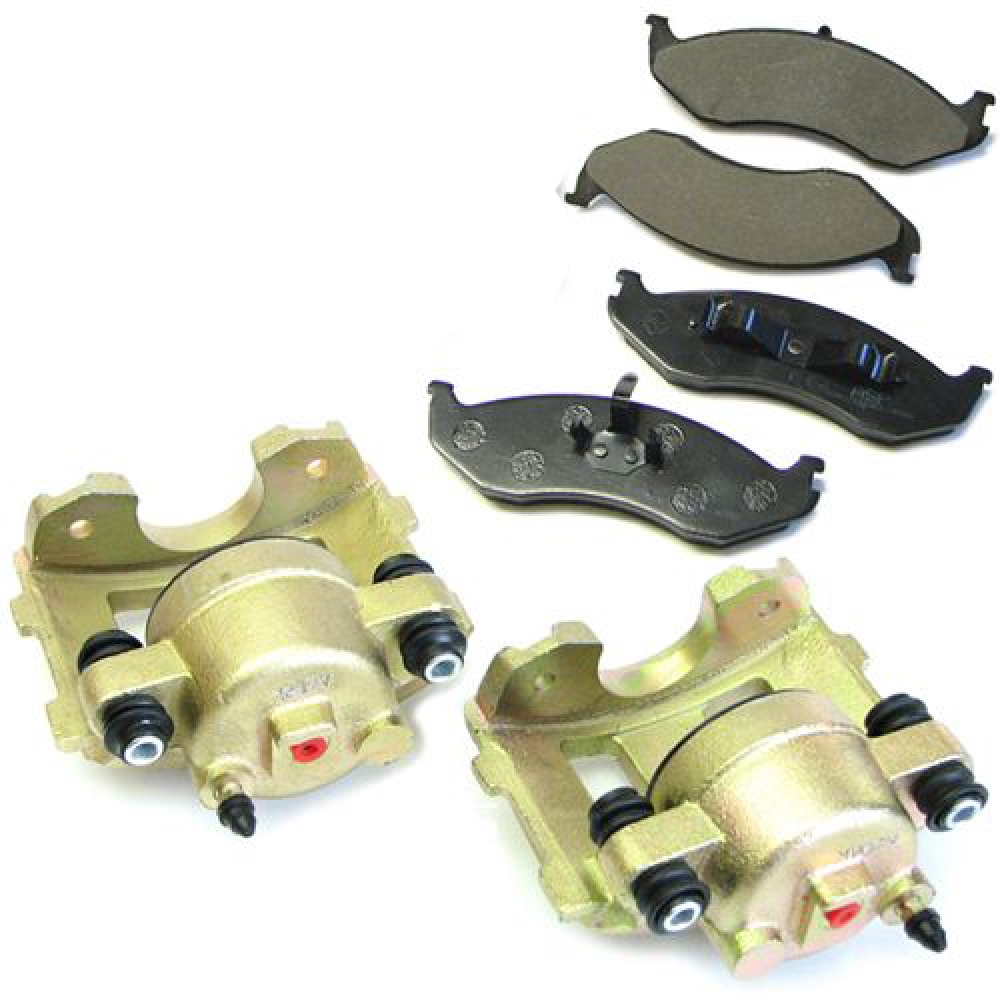 Bremssattel & Bremsklotz-Set vorne rechts & links