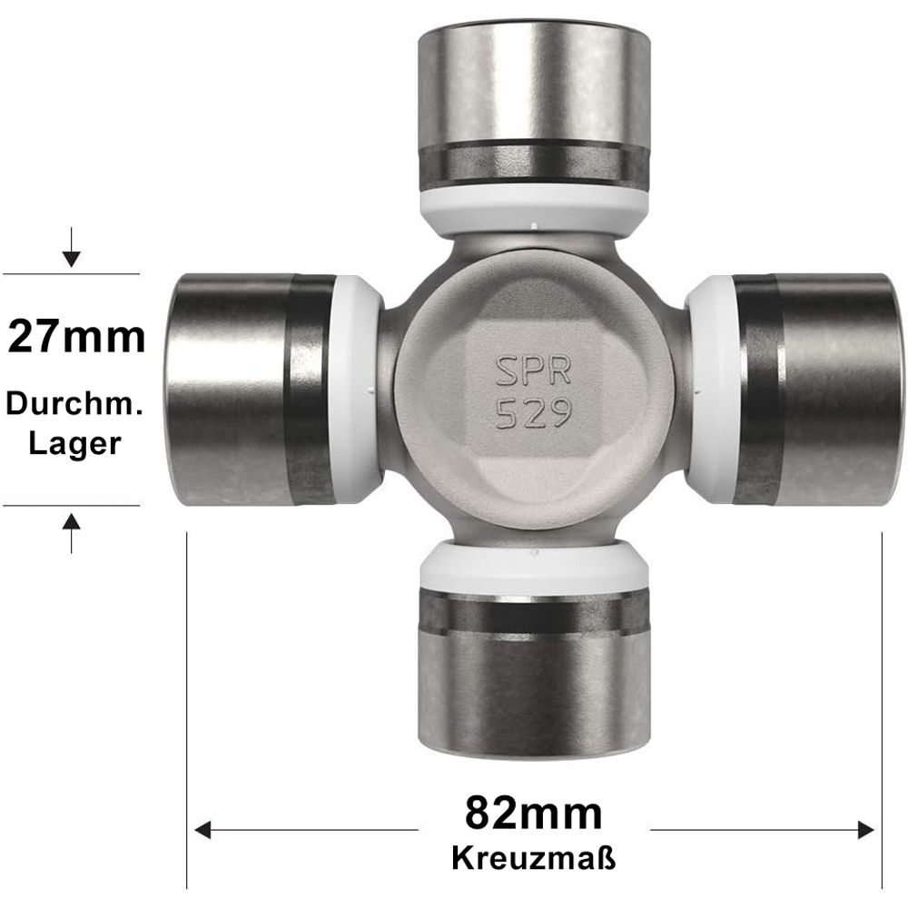 Kardankreuzgelenk Ø 27 x 82mm Dana Spicer