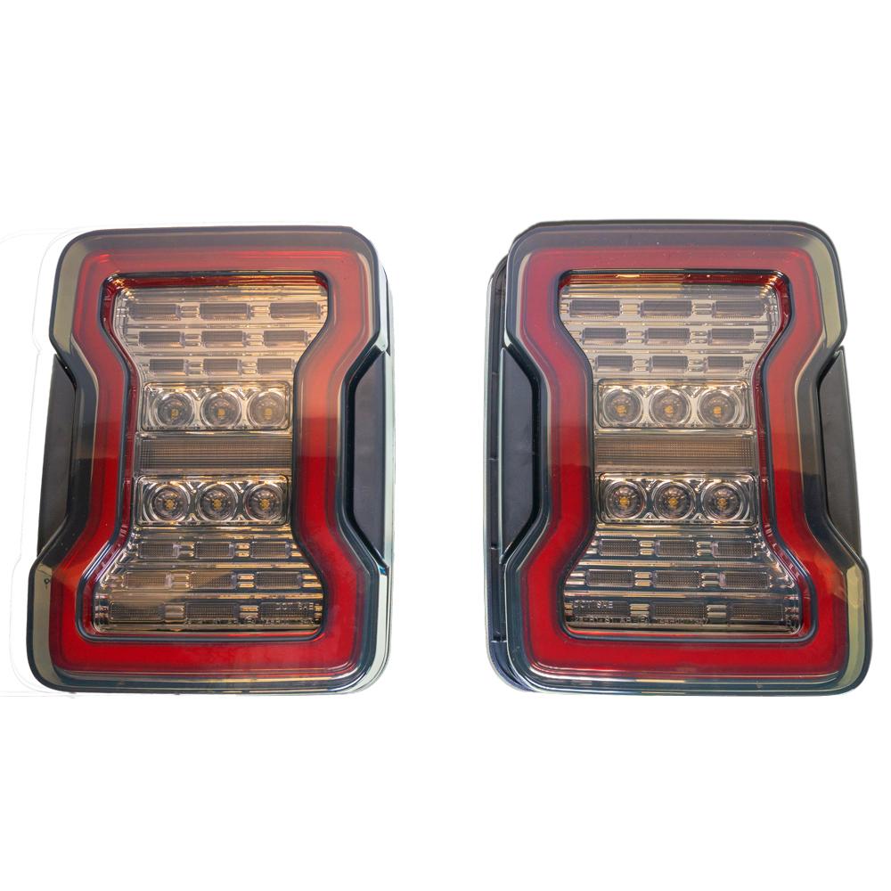 Rückleuchten set LED schwarz E-Prüfzeichen