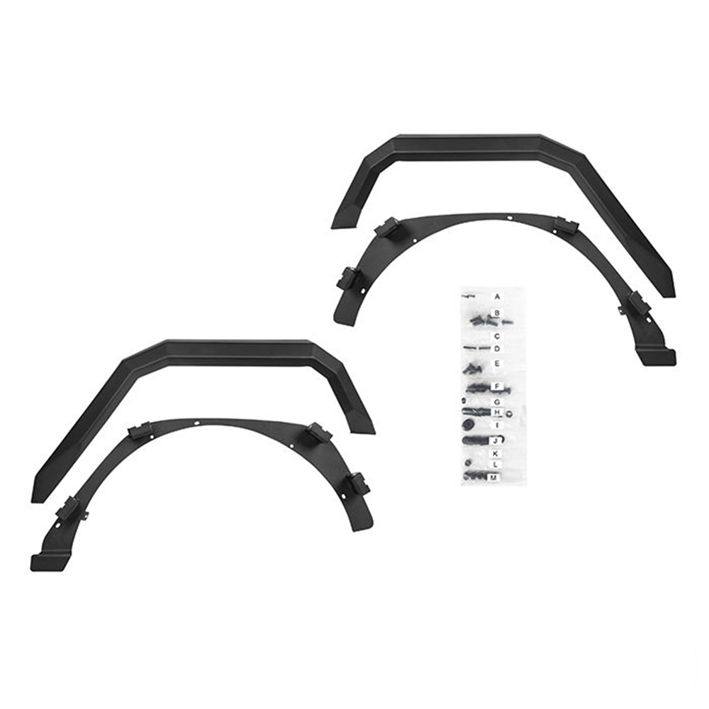 Rival Aluminium Verbreiterungen hinten Wrangler JL 19-