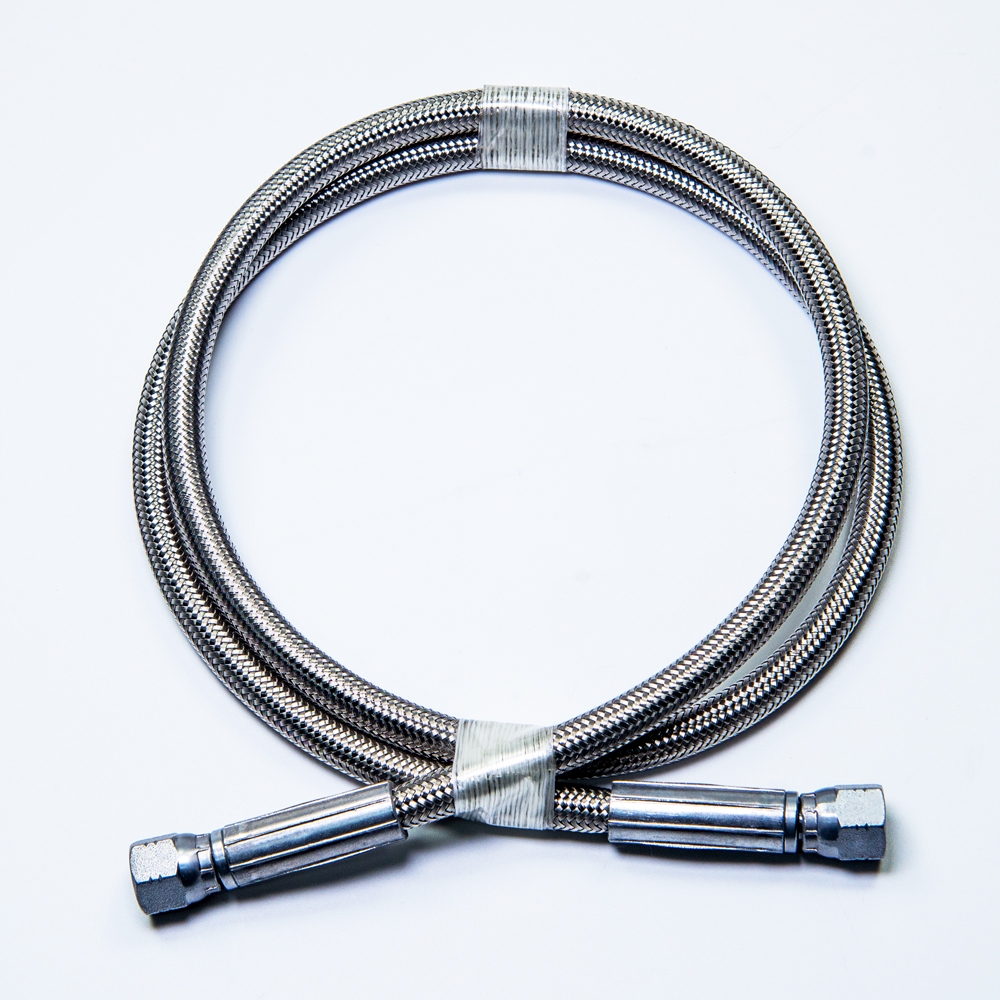 Stahlflex Leitung 50 cm Edelstahl