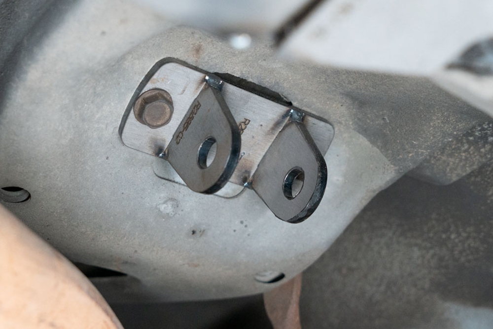 Bar Pin Eliminator Kit hinten