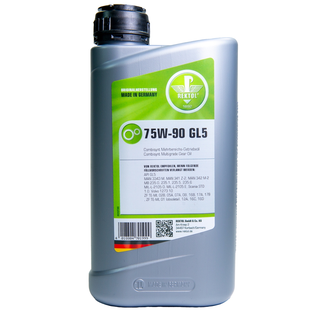 Hochleistungs Getriebe-Öl (GL5 LS) 75W-90      1000 ml